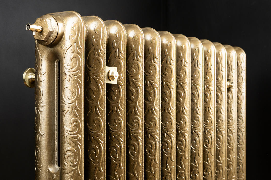 Art Nouveau cast iron radiator