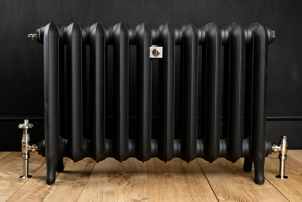 Short Princess cast iron radiator