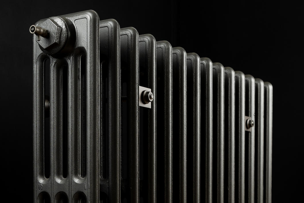 Traditional Victorian 4 column cast iron radiator