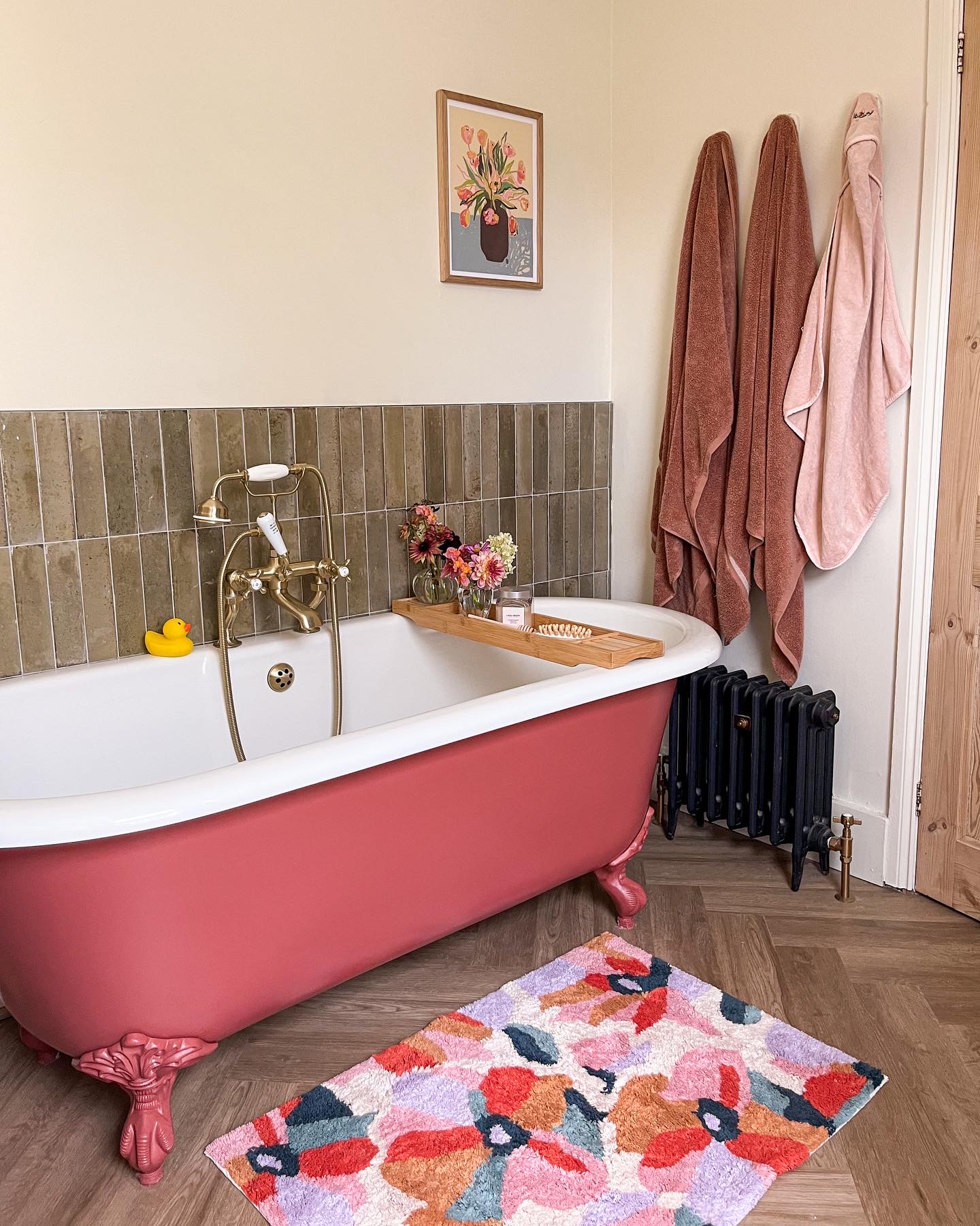 cast iron bathroom radiators