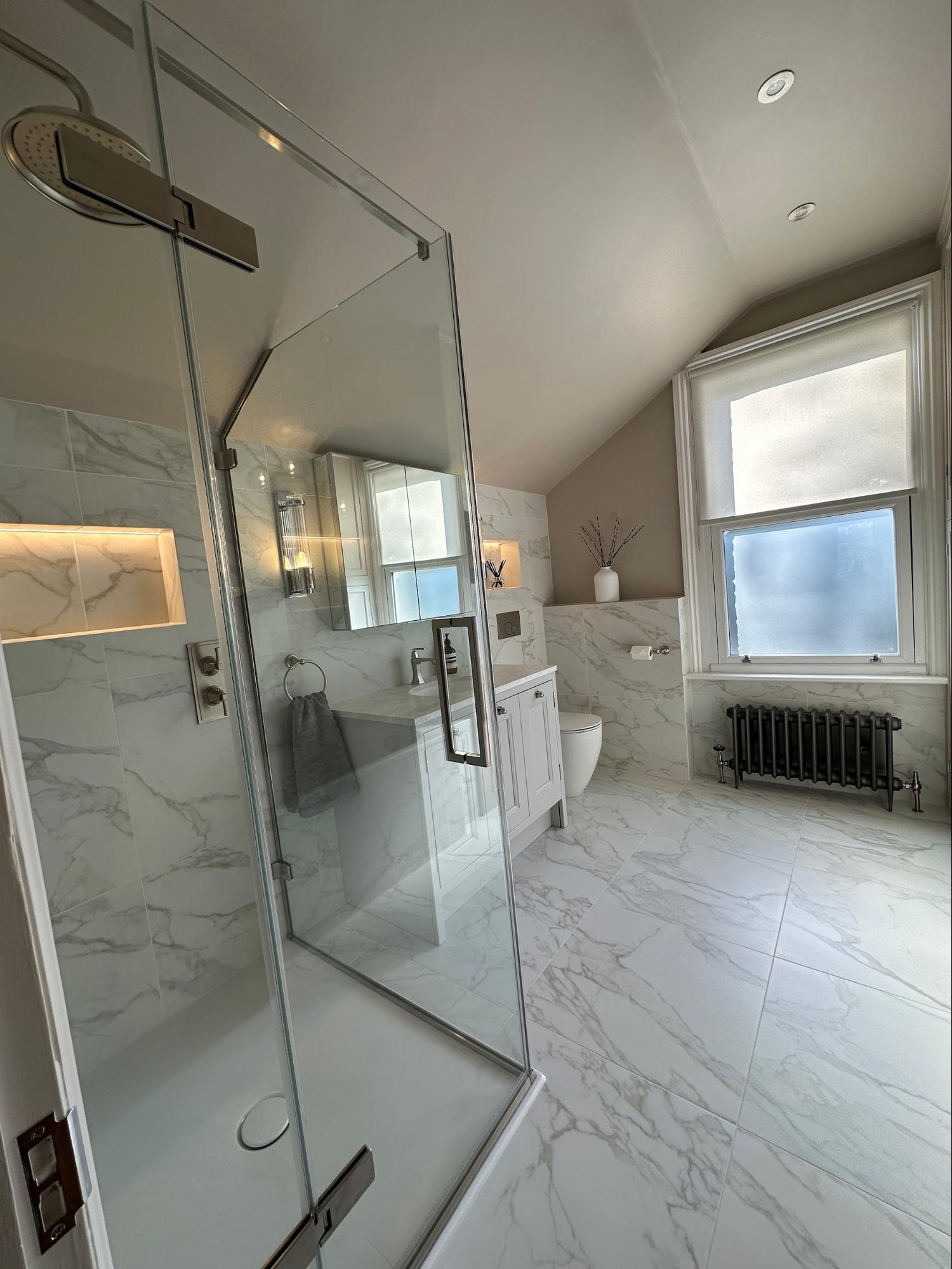 cast iron bathroom radiators