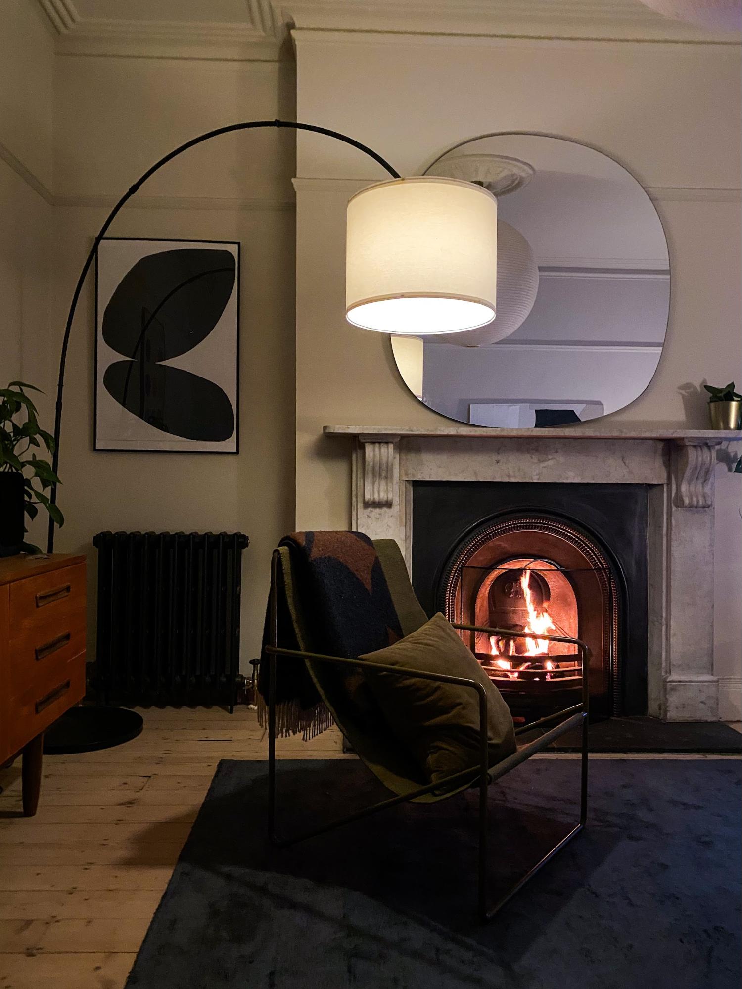 traditional style in action with traditional marble fireplace