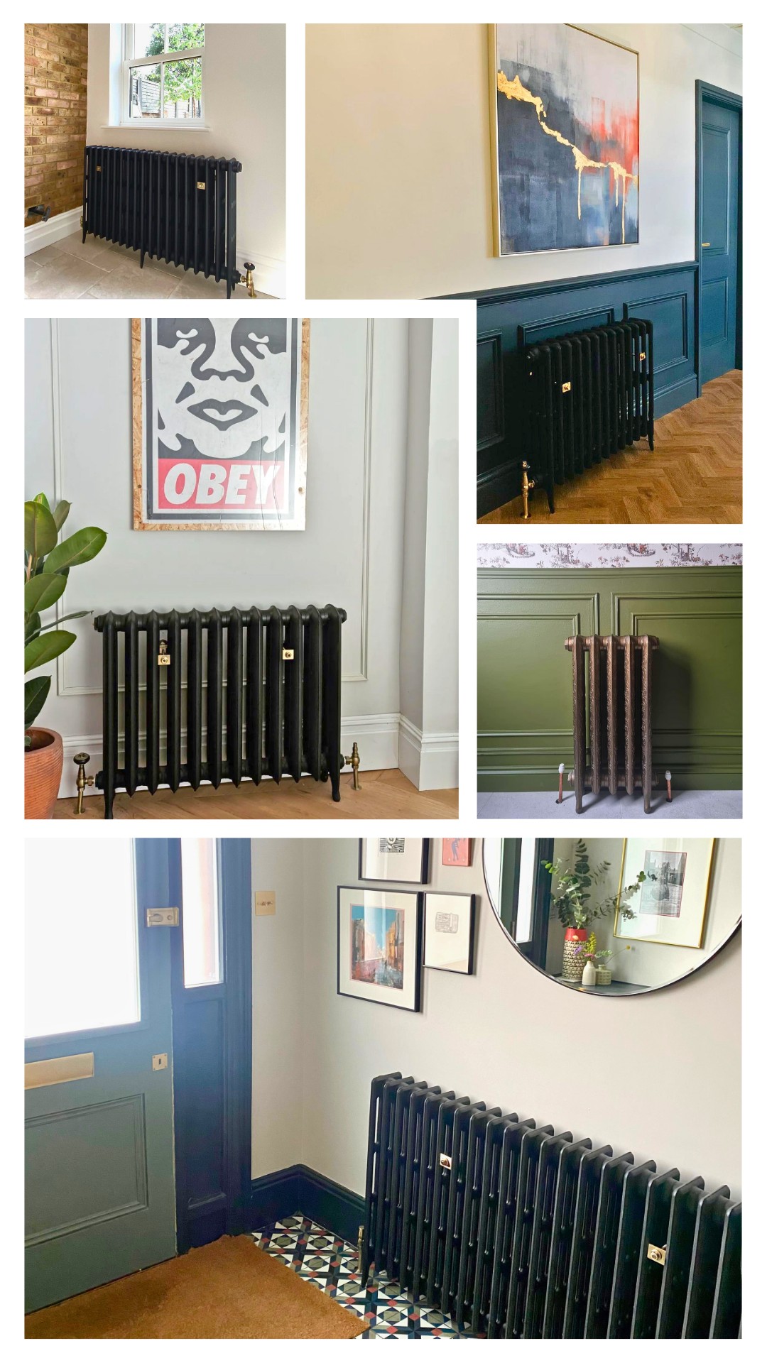 vertical cast iron radiators vs horizontal