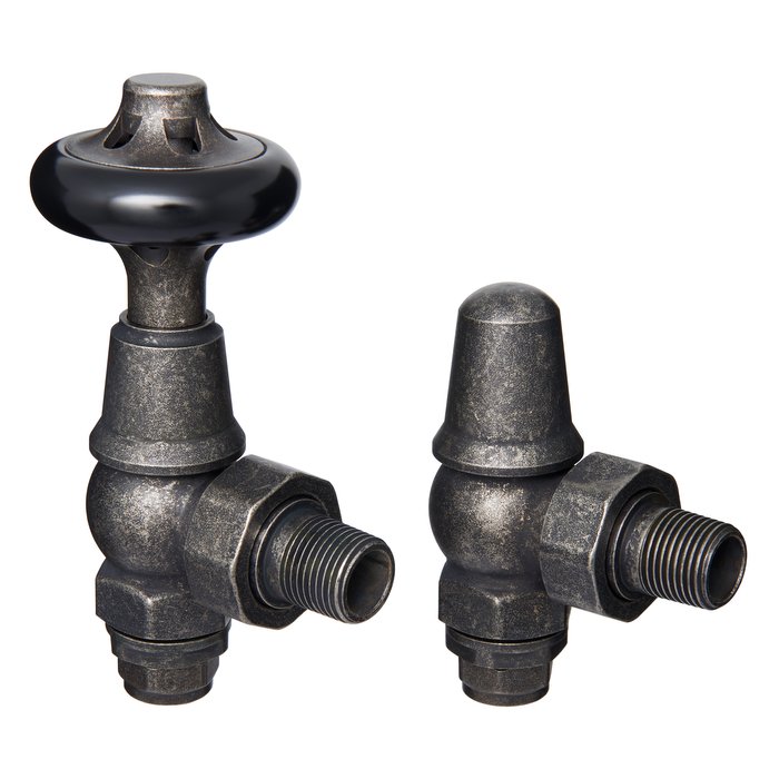 Kenilworth Pewter Matt Thermostatic Valve Set (CDC-KENILTRV-PEW)