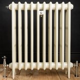 4 Column 760mm 10 Section in Cream White